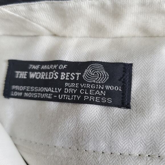 Christian Dior Monsieur Vintage Wool Trouser (XL) - Picture 5 of 5